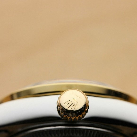 MINT! Rolex 18k Champagne Ladies Watch - Picture 6 of 6